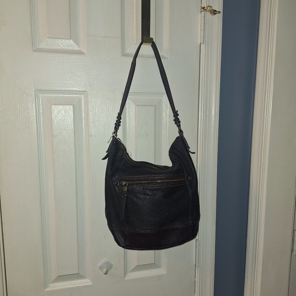 The Sak Handbags - The SAK Elegant Black Leather HOBO Shoulder Bag